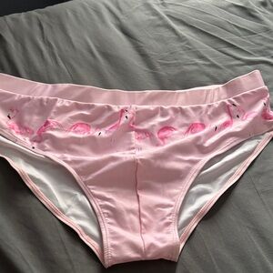 Pink Flamingo Bikini Bottoms